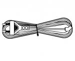 Hyperline KL-FCRD-1F-EU-1.8-BK