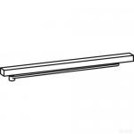 Dorma Скользящий канал для TS 91, 92, 93 белый(64010010)