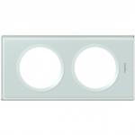 Legrand Celiane Смальта Белая Рамка 2 поста (2+2 мод) (069312) Legrand Celiane Смальта Белая Рамка 2 поста (2+2 мод) (069312)