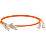 Hyperline FC-D2-50-LC/PR-LC/PR-H-20M-LSZH-OR