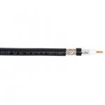 ELETEC Кабель коаксиальный 8D-FB CCA50 Ом, черный, 100 м (03-135)