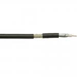 ELETEC Кабель коаксиальный RG-58 A/U MIL1750 Ом, SOLID, экран 112%, черный, 100 м (03-850)
