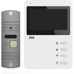 CTV-DP1400N (Белый монитор + панель серебро)