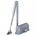 Булат Доводчик дверной ARCTIC ДД 504/5 A-S (80-150 кг) серебро, морозостойкий (10)