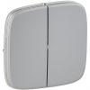  - Legrand Valena ALLURE Алюминий клавиша 2-ая (755027)