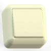  - Выключатель 1-кл. ОП Оптима 10А IP20 А110-377 с монтаж. пластиной сл. кость Кунцево 8030
