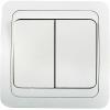  - Выключатель 2-кл. СП Classico 10А IP20 2023 бел. ASD / IN HOME 4680005959860