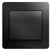  - Выключатель 1-кл. СП Glossa 10А IP20 (сх. 1) 10AX в сборе антрацит SE GSL000712