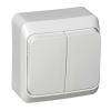  - Выключатель 2-кл. ОП Этюд 10А IP20 бел. SE BA10-002B