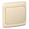  - Переключатель проходной 1-кл. СП Этюд 10А IP20 крем. SE BC10-004K